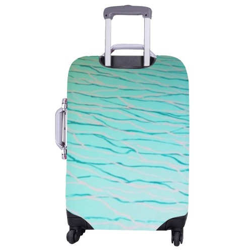 Aquamarine Blue Luggage Cover/Large 26"-28"