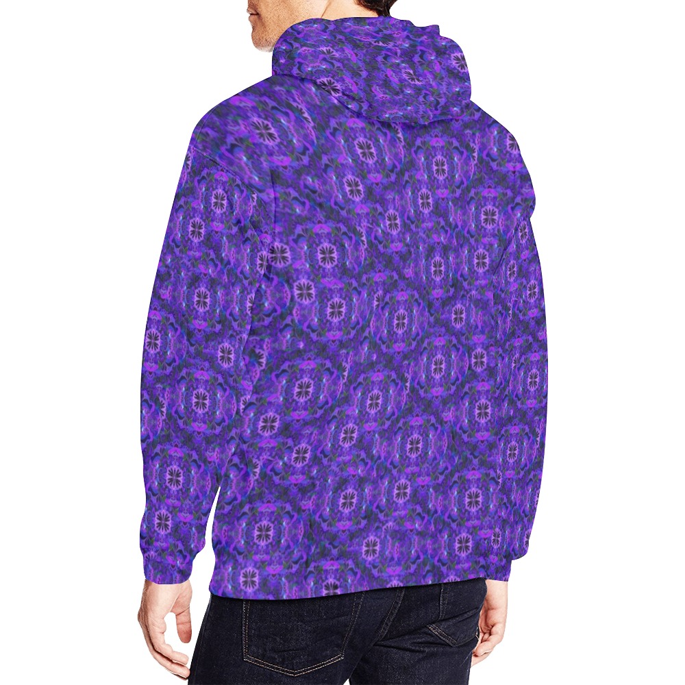 shanti 9 All Over Print Hoodie for Men (USA Size) (Model H13)