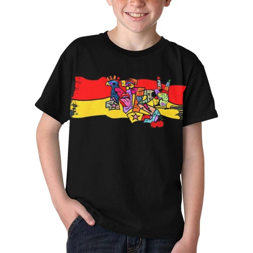 Germany NB by Nico Bielow Kids' All Over Print T-shirt (Model T65)