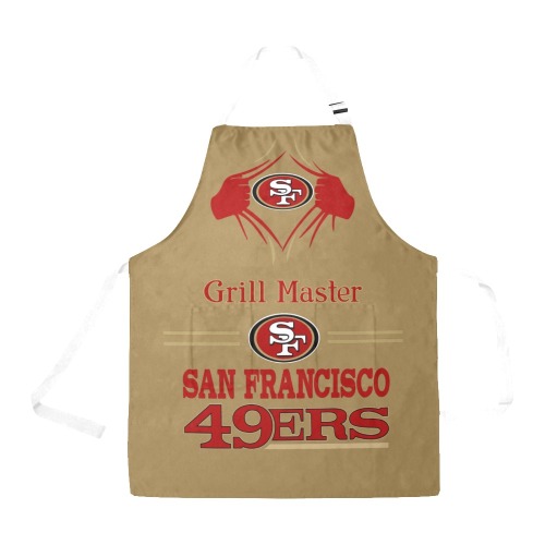 Grill Master Apron 49ERS All Over Print Apron