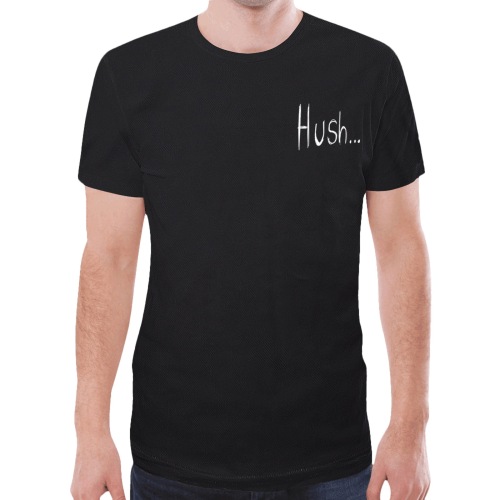 Hush skull men shirt New All Over Print T-shirt for Men (Model T45)