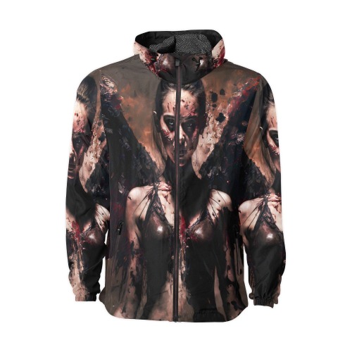 Angel of death Unisex All Over Print Windbreaker (Model H23)