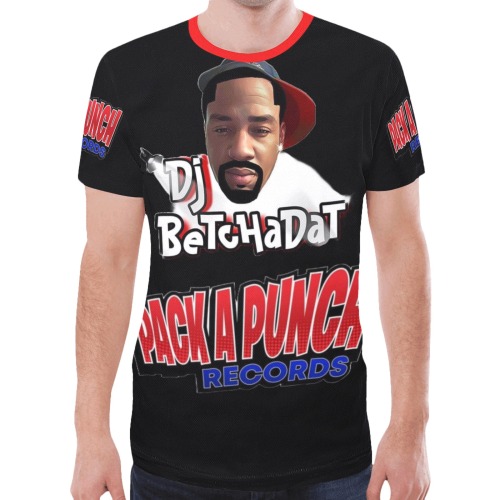 DJ BETCHADAT New All Over Print T-shirt for Men (Model T45)