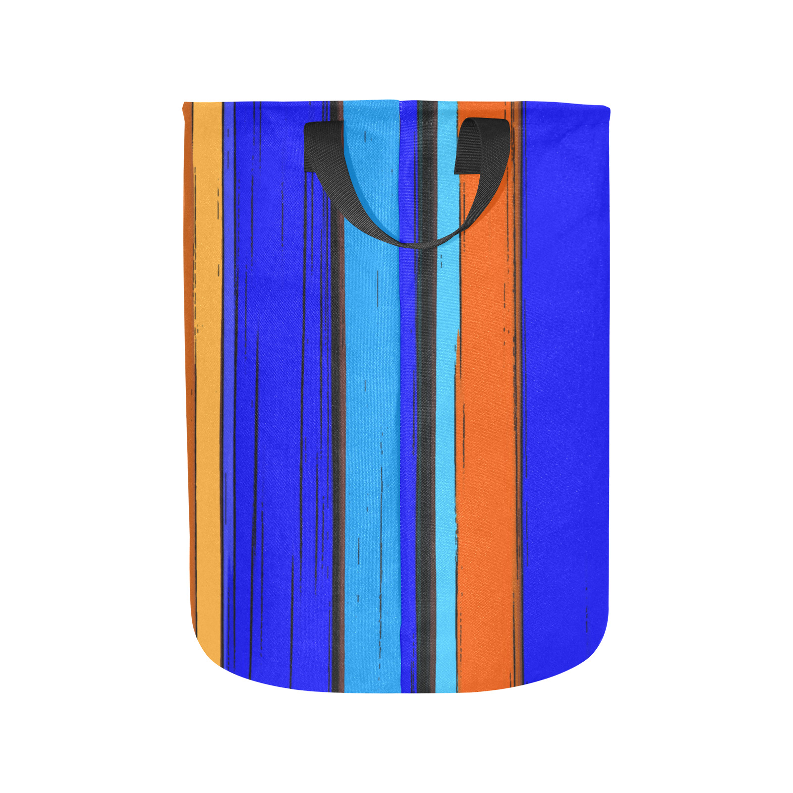 Abstract Blue And Orange 930 Laundry Bag (Large)