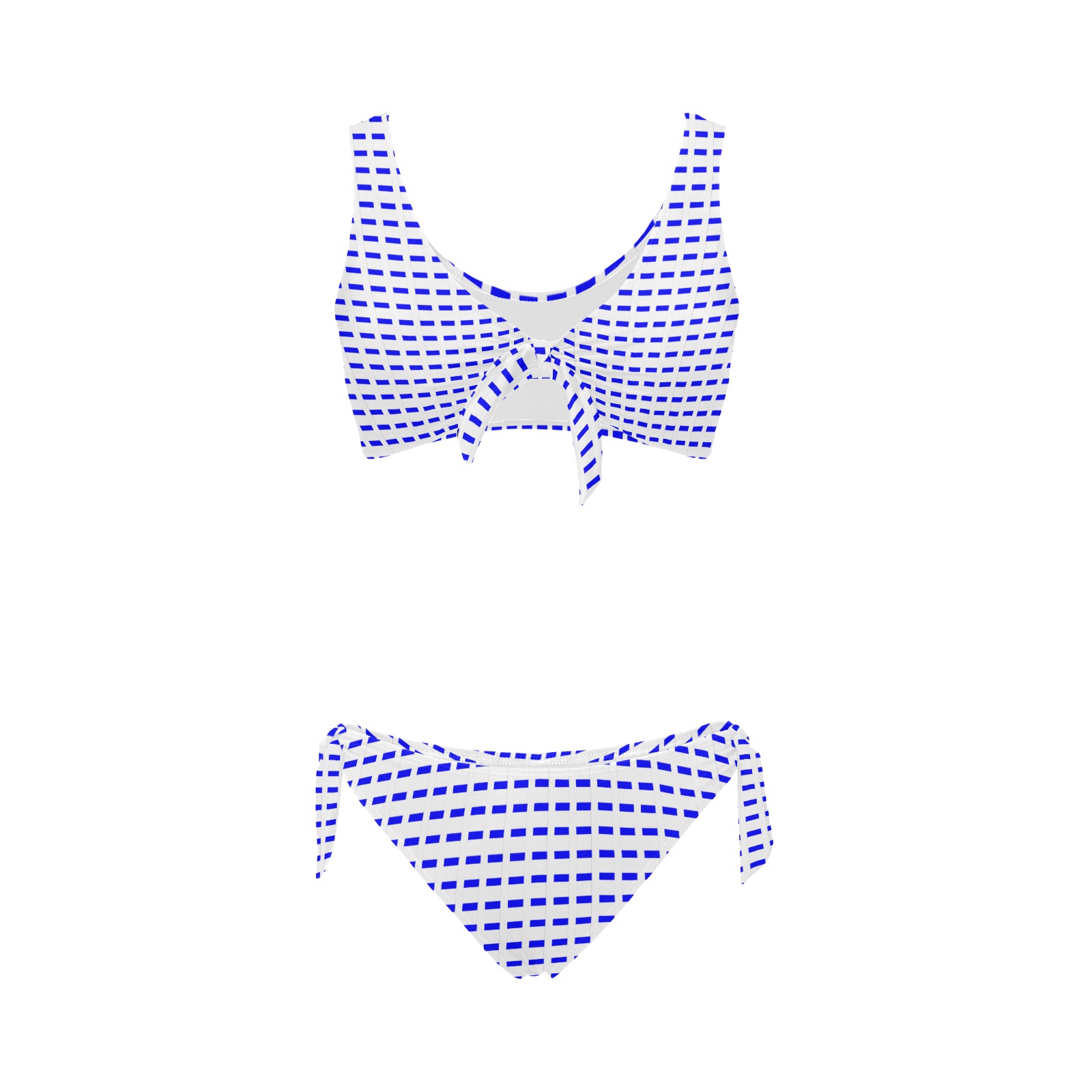 imgonline-com-ua-tile-WkEZKBhrCfuJZg Bow Tie Front Bikini Swimsuit (Model S38)