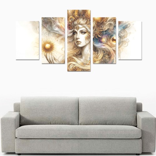 Designer (98) Canvas Print Sets C (No Frame)