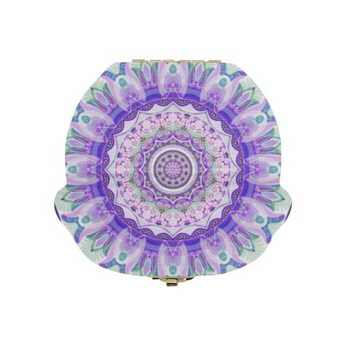 floral nature mandala purple Tooth Box for Girl