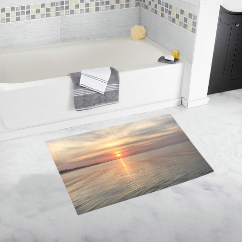 Early Sunset Collection Bath Rug 20''x 32''