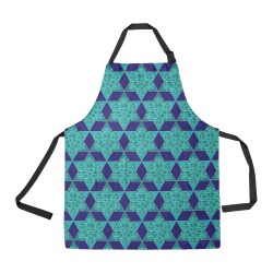 Hanukkah Apron All Over Print Apron