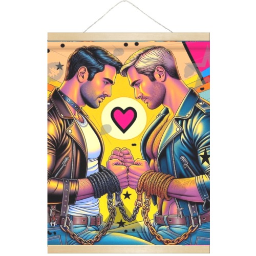 Safe Love by Fetshworld Hanging Poster 18"x24"