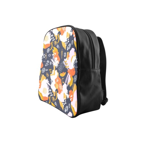 Stroke boho abstract I School Backpack (Model 1601)(Small)