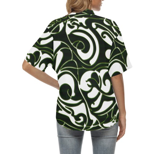 Celtic 4 All Over Print Hawaiian Shirt for Women (Model T58)