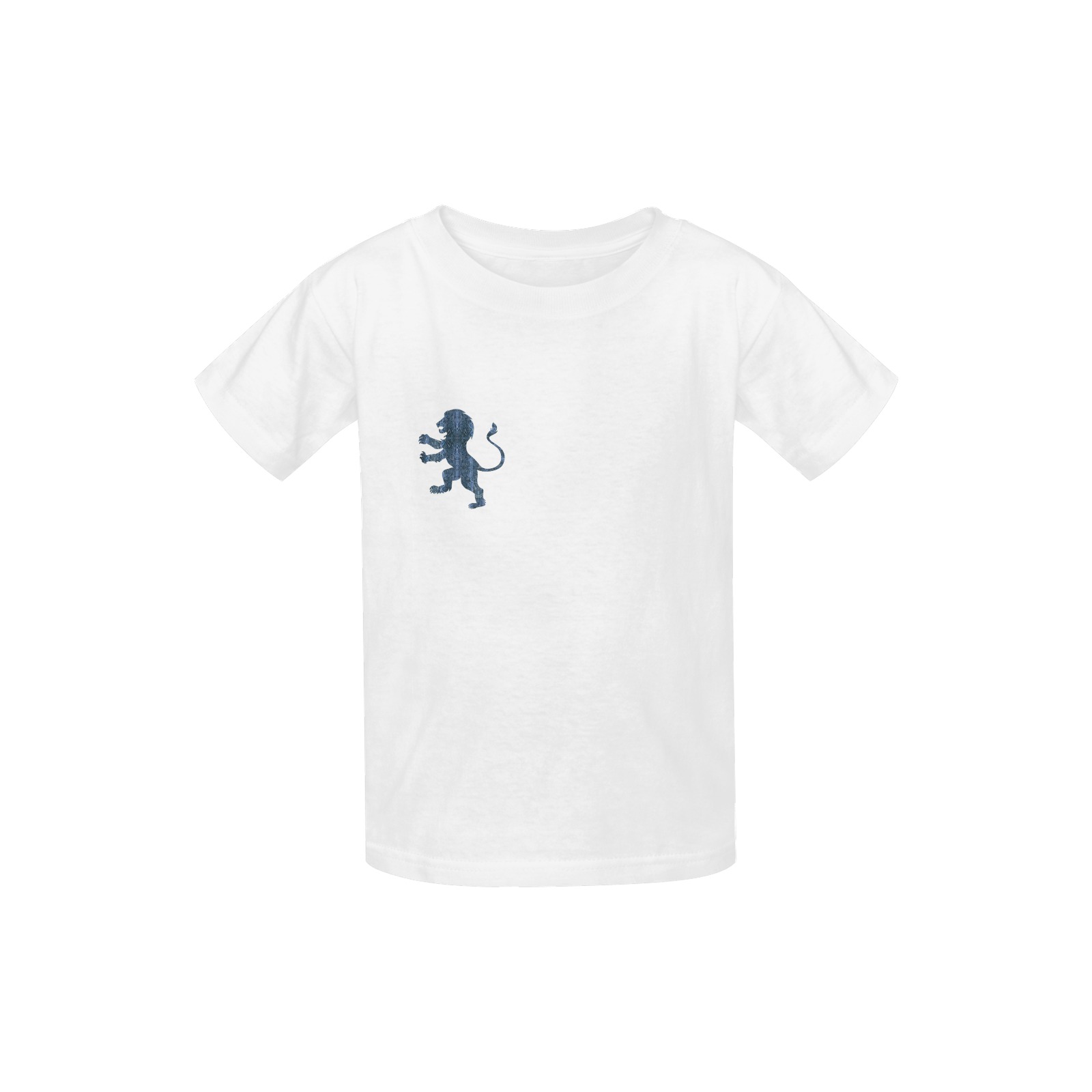 lion bois bleu Kid's  Classic T-shirt (Model T22)