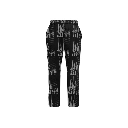 #Guns b JAXS N CROWN 85B97409-3CC0-4C32-B241-AAED1420AE9E Men's All Over Print Casual Trousers (Model L68)