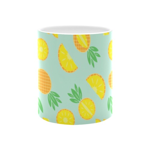 Pineapple pattern White Mug(11OZ)