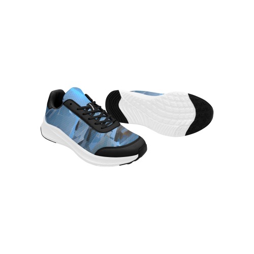 ice_shards_TradingCard Men's Mudguard Running Shoes (Model 10092)