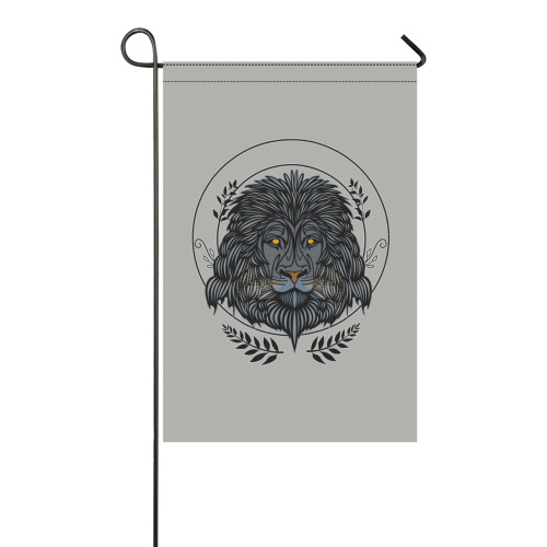 Lion Head Garden Flag 12‘’x18‘’(Twin Sides)