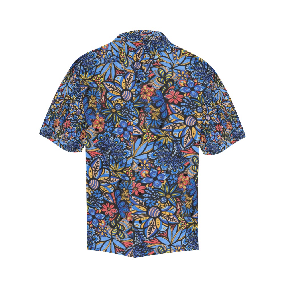 Talavera Bouquet Hawaiian Shirt (Model T58)
