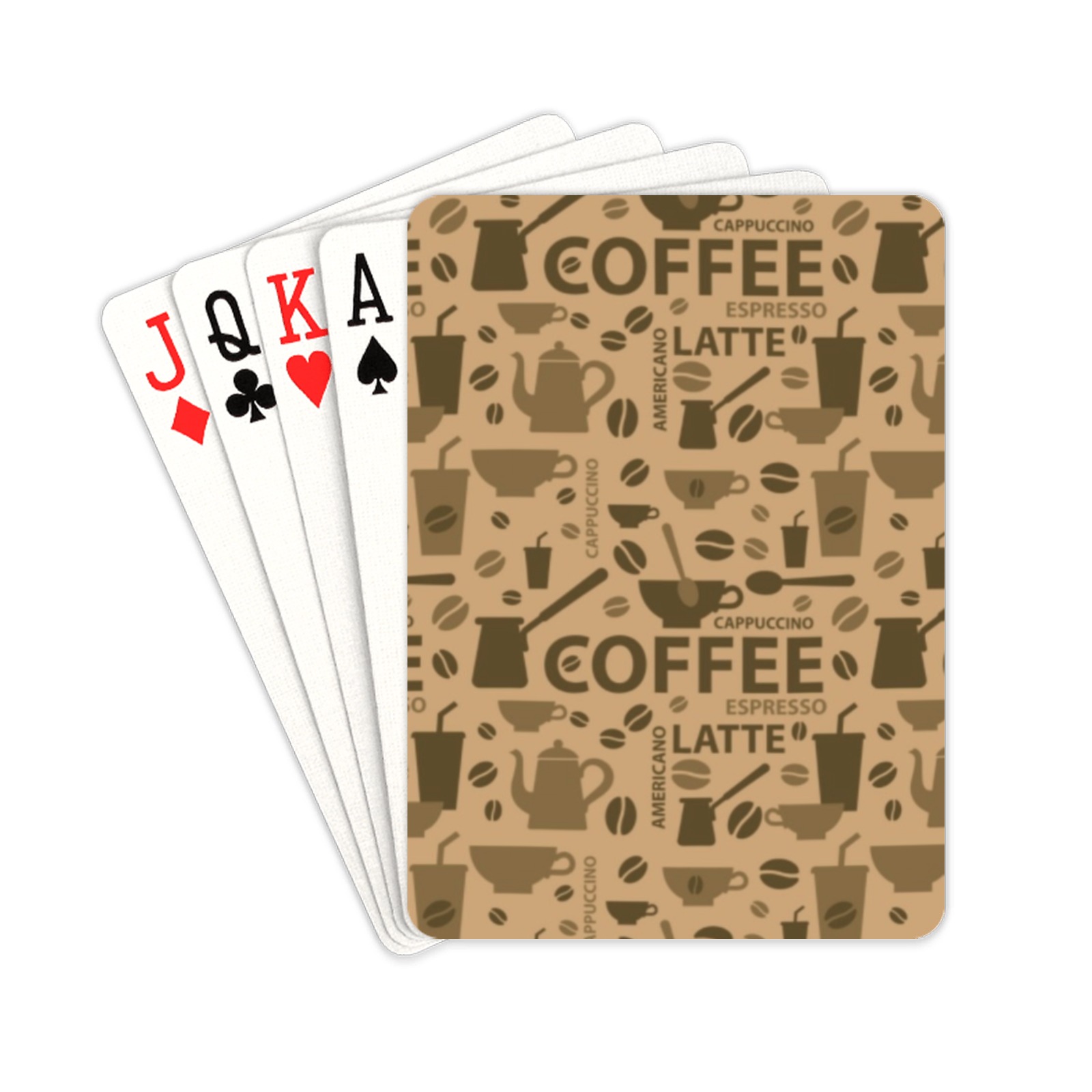 COFFEE Playing Cards 2.5"x3.5"