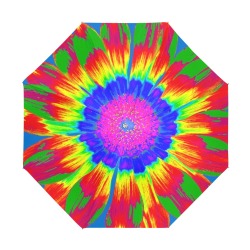 Tie Dye Retro Anti-UV Foldable Umbrella (U08)