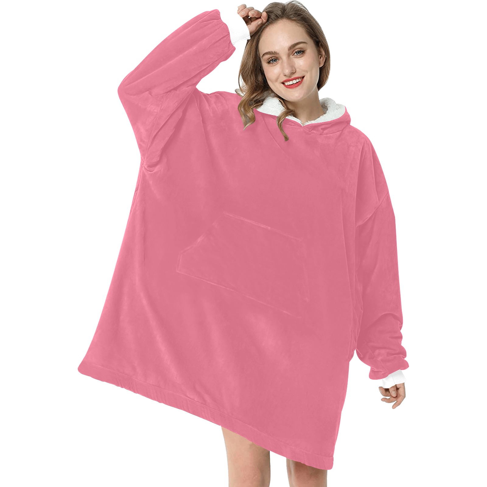 Bubblegum Blanket Hoodie for Women