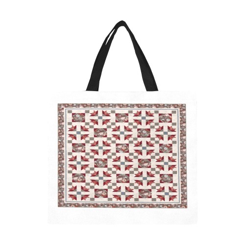 5RRGB All Over Print Canvas Tote Bag/Large (Model 1699)