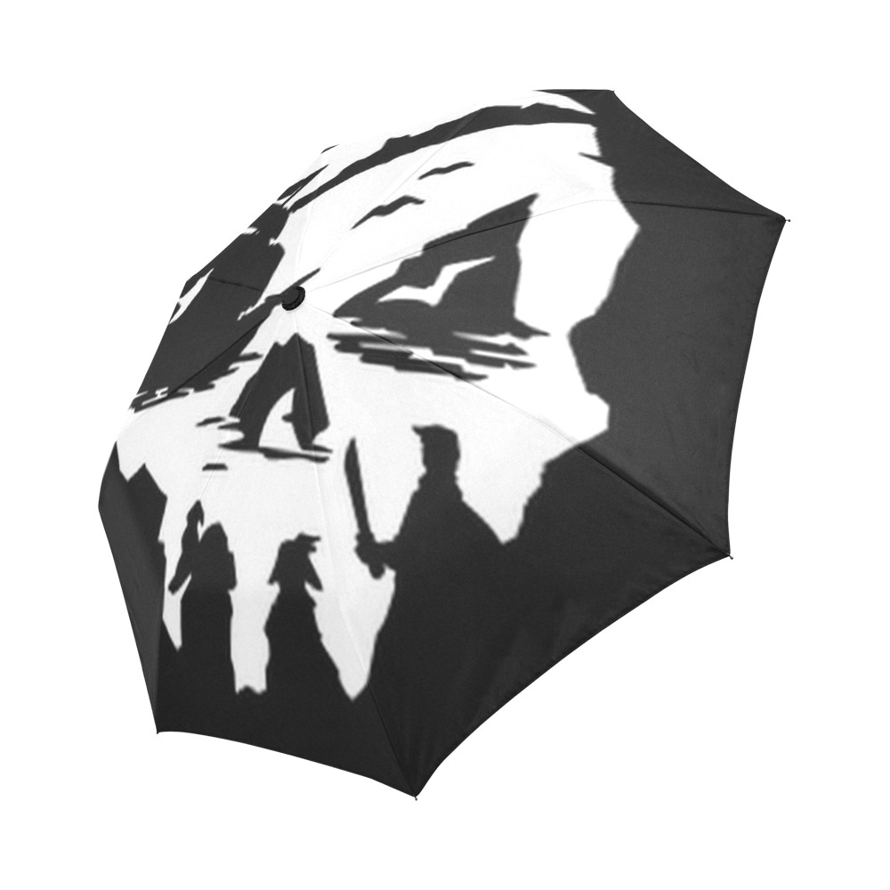 Pirate Skull Auto-Foldable Umbrella (Model U04)