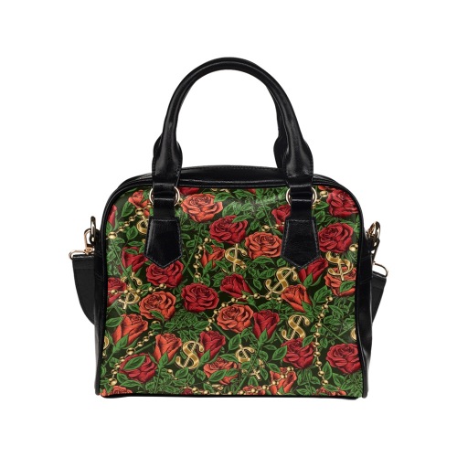 vecteezy_vintage-seamless-pattern-with-lush-blooming-red-and-orange_9464017 Shoulder Handbag (Model 1634)