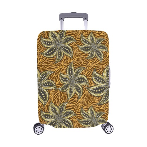 African Batik Wax Fabric Seamless Pattern