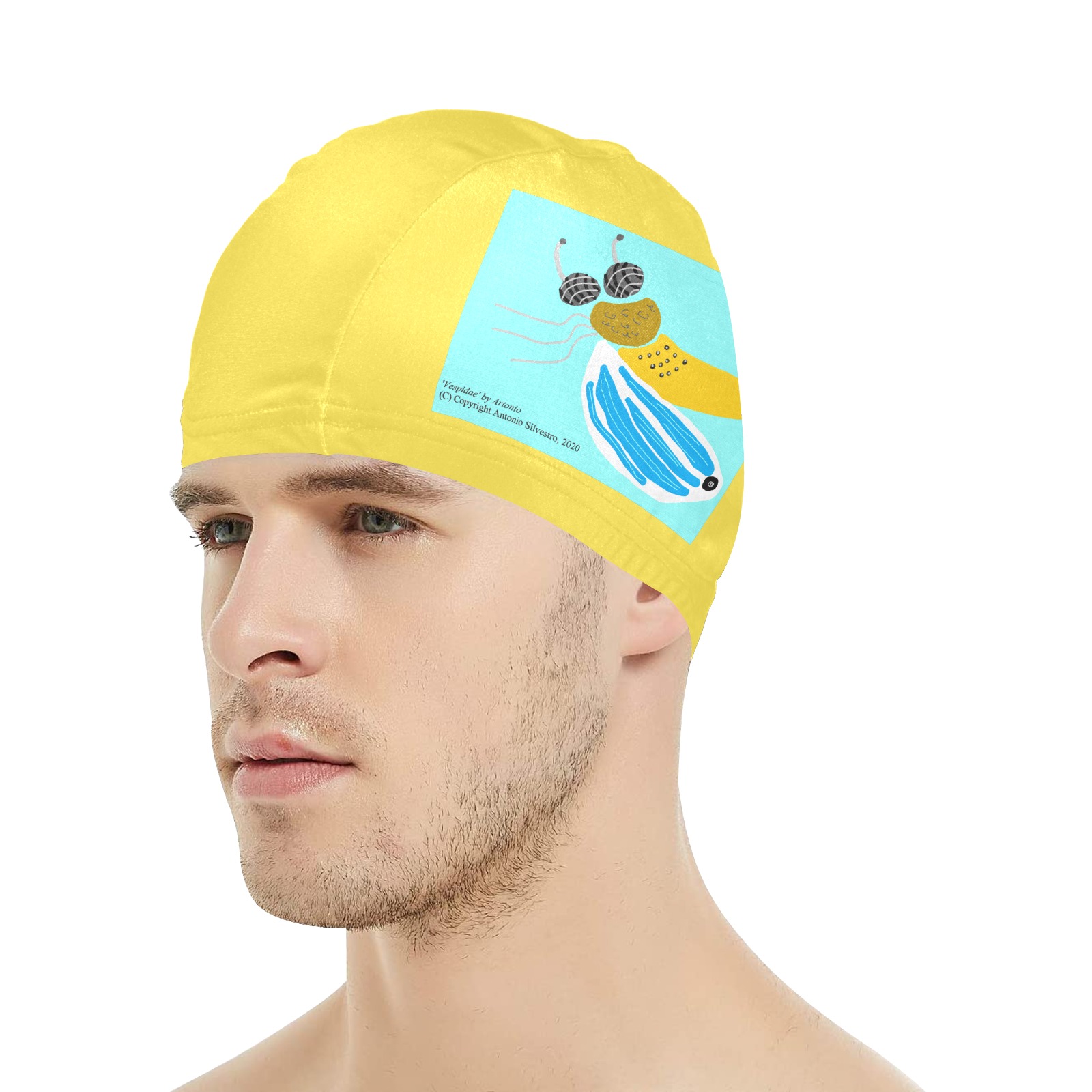 Vespidae Swim Cap
