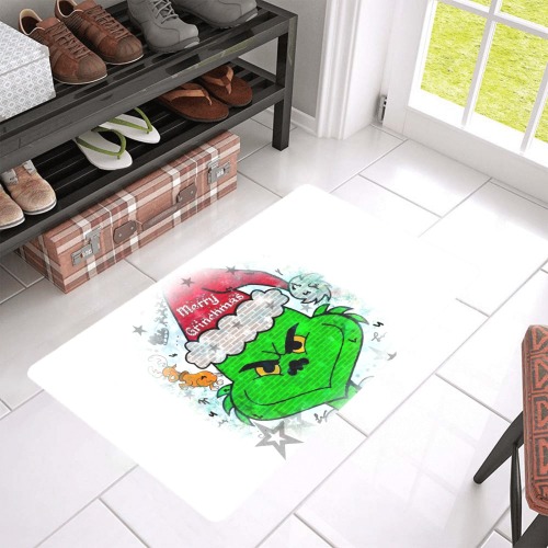 Merry Grinchmas by Nico Bielow Doormat 30"x18"