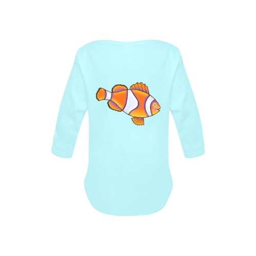 Clownfish Baby Powder Organic Long Sleeve One Piece (Model T27)