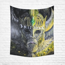 Viking Tapestry Cotton Linen Wall Tapestry 51"x 60"