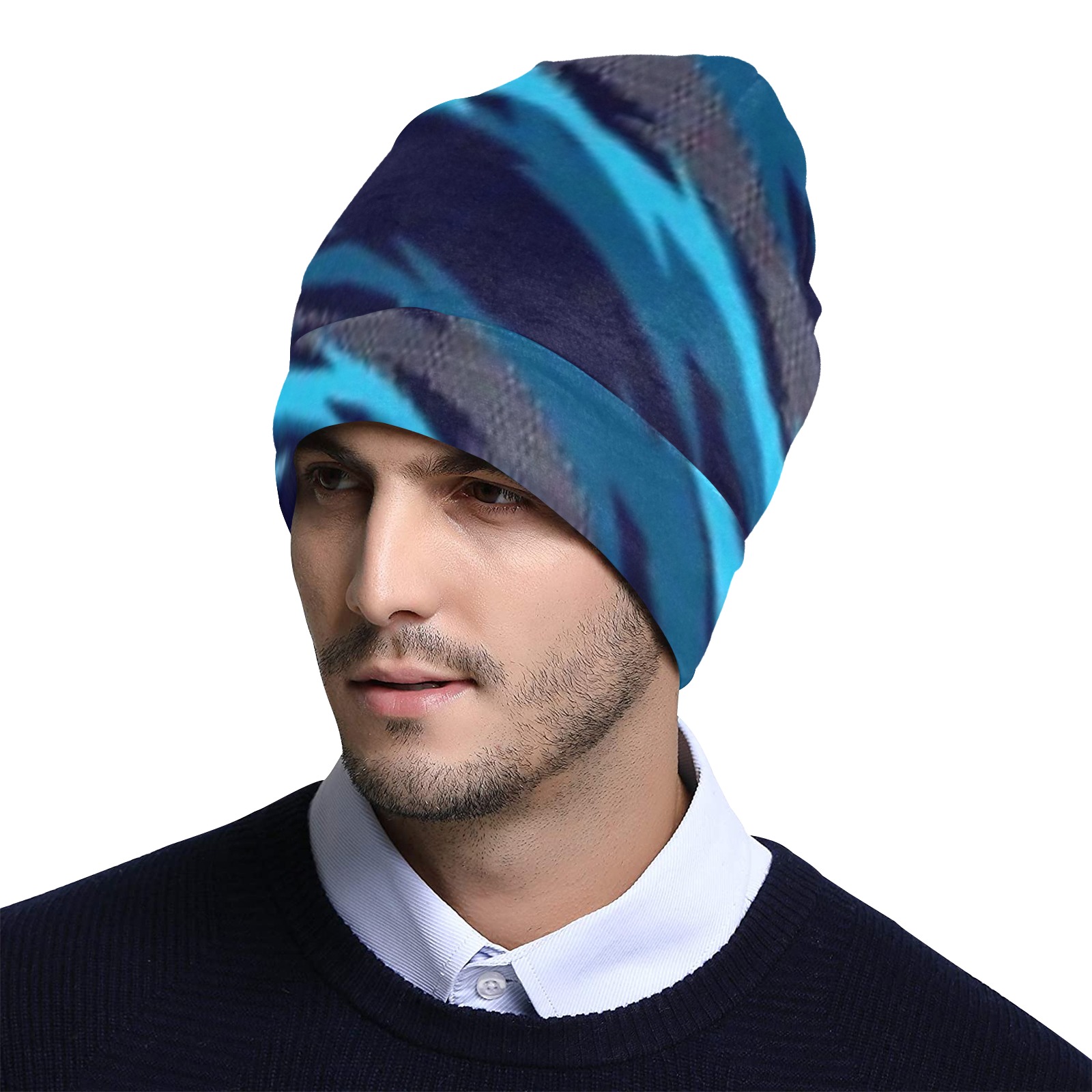 bb trfc All Over Print Beanie for Adults