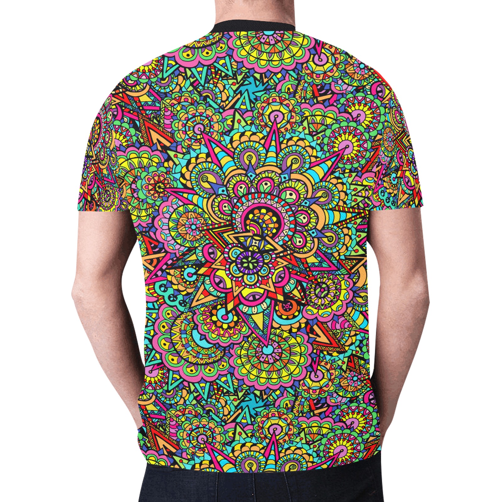 Psychic Celebration New All Over Print T-shirt for Men (Model T45)