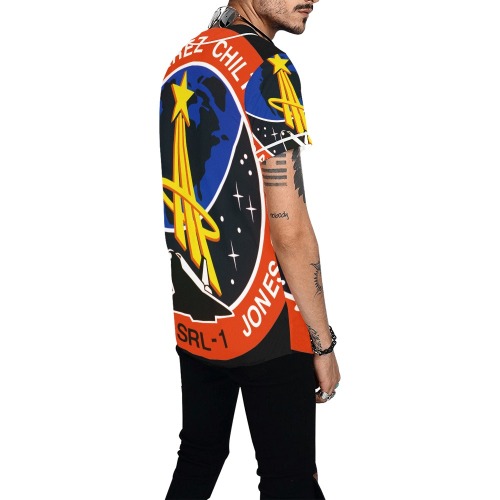 STS-59 PATCH All Over Print Baseball Jersey for Men (Model T50)