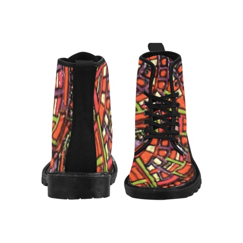 light of the world -detail Martin Boots for Women (Black) (Model 1203H)