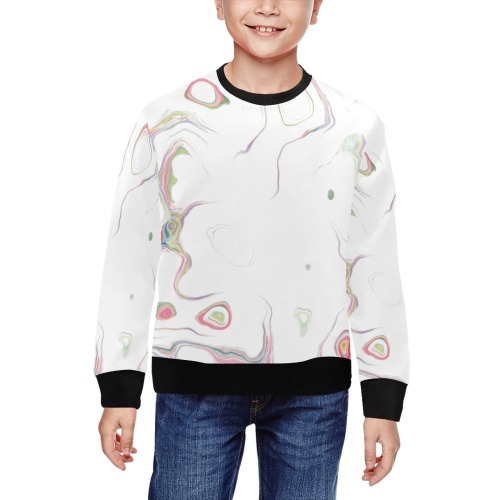Sweatshirt 1 All Over Print Crewneck Sweatshirt for Kids (Model H29)