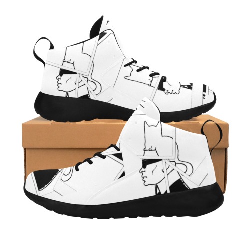 Karl Lagerfeld  Art by Nico Bielow Men's Chukka Training Shoes (Model 57502)