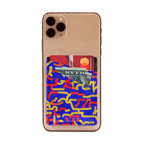 Worms Cell Phone Card Holder