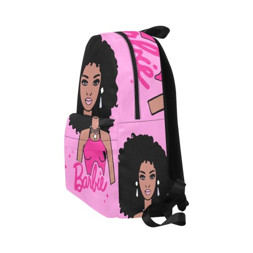 Afro Barbie Backpack Unisex Classic Backpack (Model 1673)