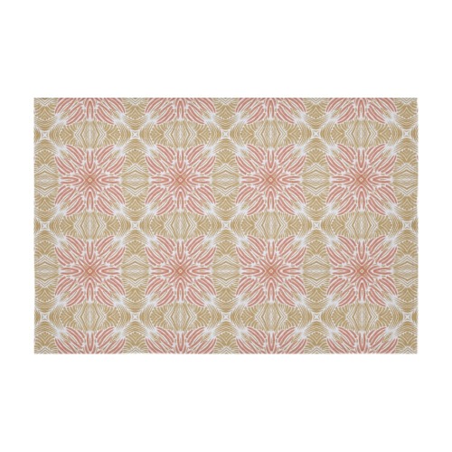 Mosaic strokes vintage_75H Cotton Linen Tablecloth 60" x 90"