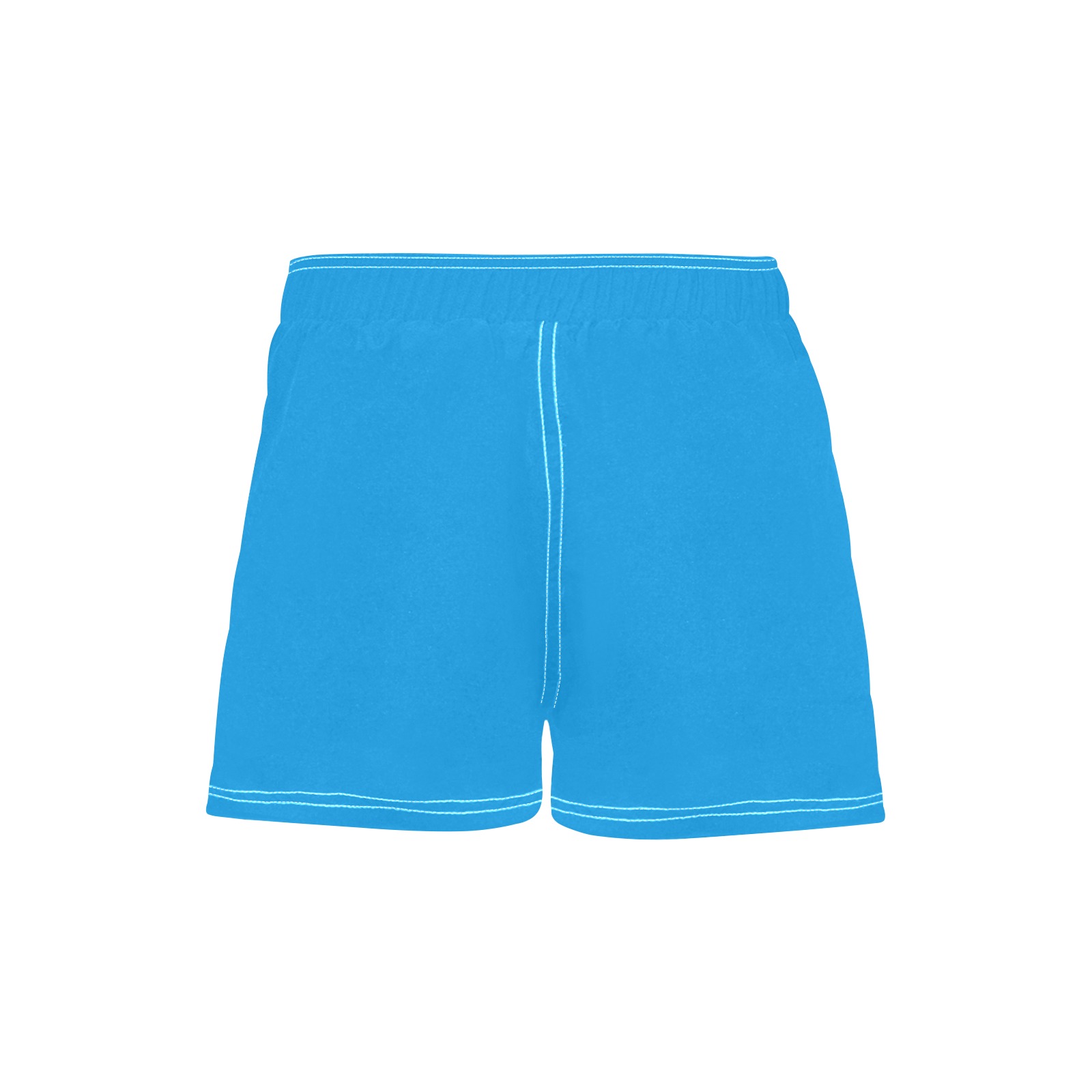 shorts tarheel blue Women's Casual Board Shorts (Model L54)