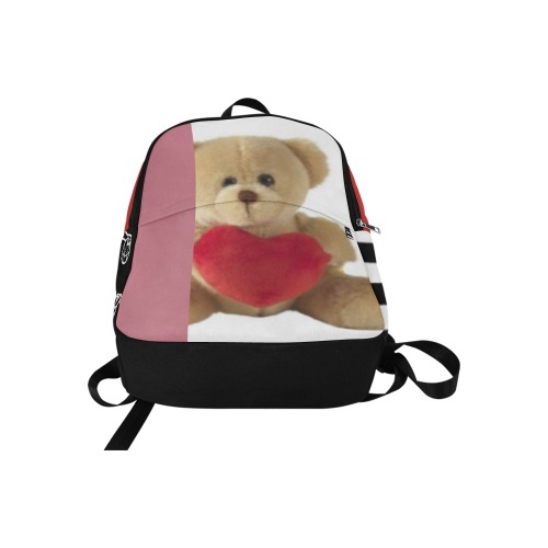 Teddy Bear Fabric Backpack for Adult (Model 1659)