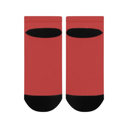 RED Men's Ankle Socks