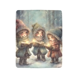 Christmas Carolers Ultra-Soft Micro Fleece Blanket 40"x50"