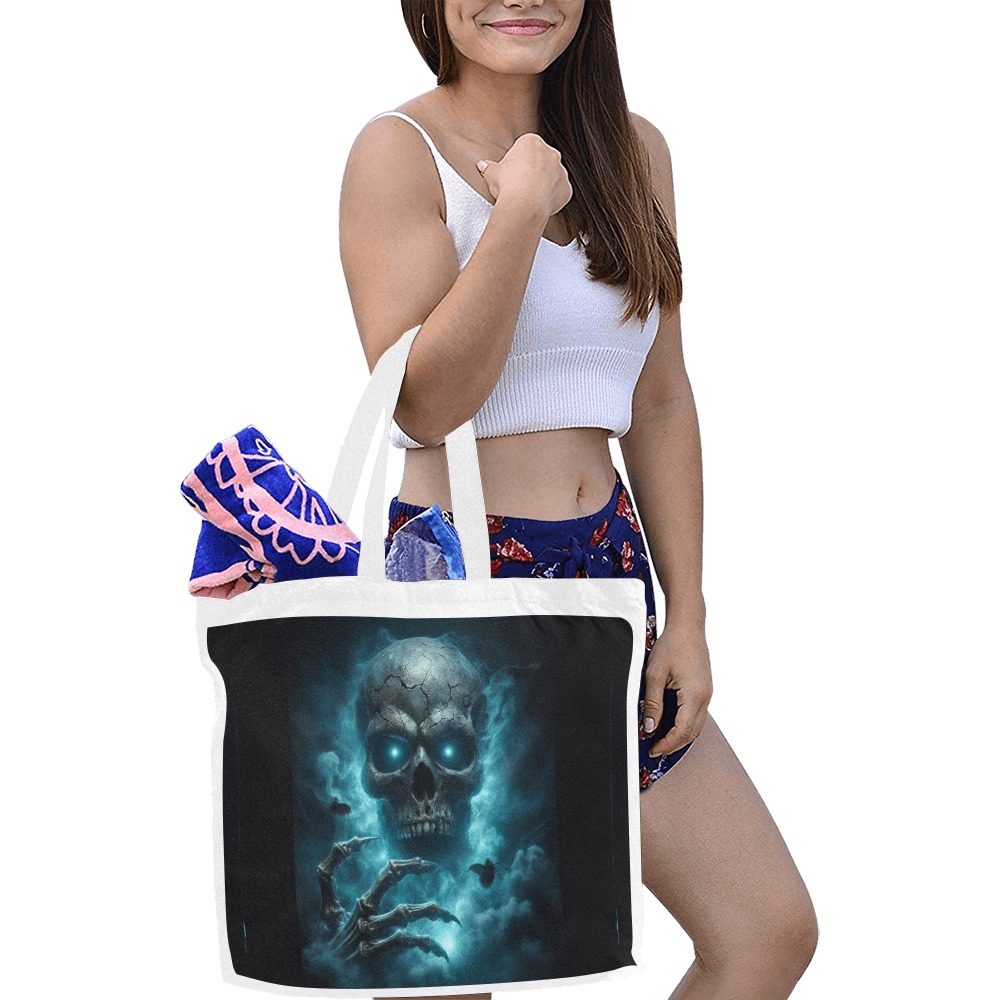 halloween_efChannel27 Canvas Tote Bag/Large (Model 1702)