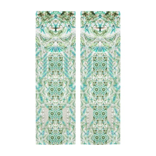 BUTTERFLY DANCE TEAL Door Curtain Tapestry