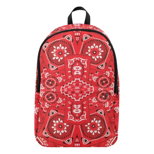 Bandana Squares Pattern Fabric Backpack for Adult (Model 1659)