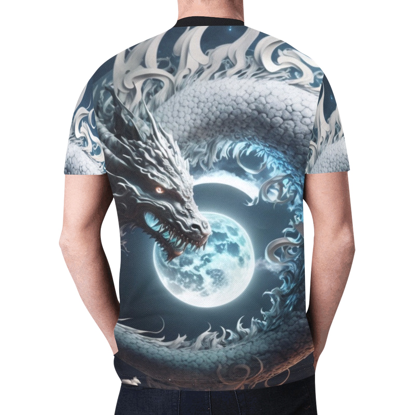 dragon.1 New All Over Print T-shirt for Men (Model T45)